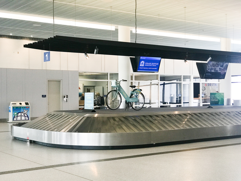 CHS Airport consists of a single passenger terminal.